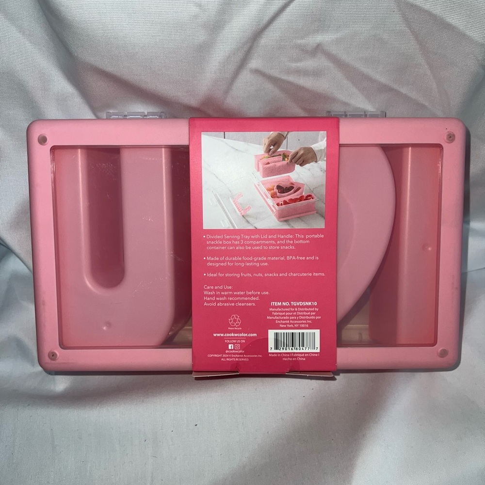 I❤️U Snackle Box With Two Pink Ducks For Mother's Day - Picture 4 of 8